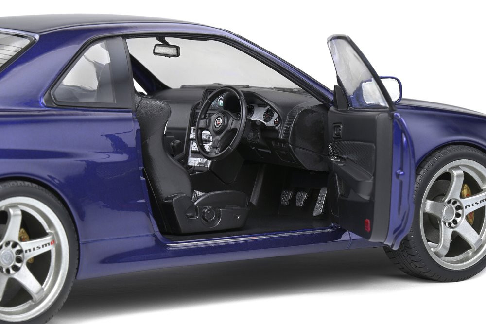 1999 Nissan Skyline (R34) GT-R, Midnight Purple - Solido S1804303