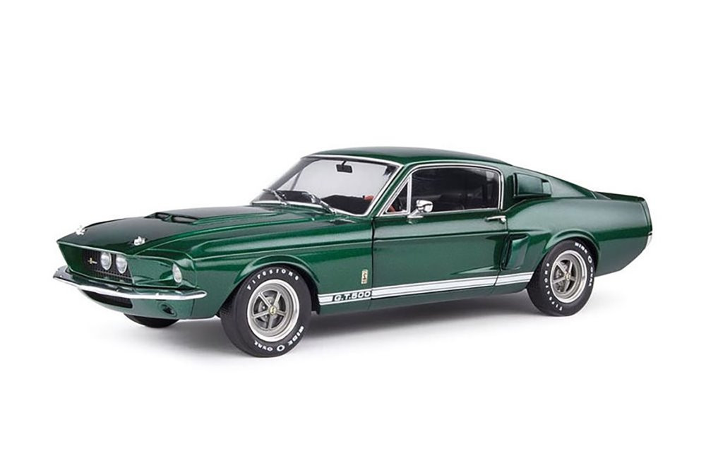 GMP製 1967 SHELBY GT500 1/24限定品 (訳あり格安) 1967 Shelby Mustang GT500 Blue Diecast Model 1:24 scale by