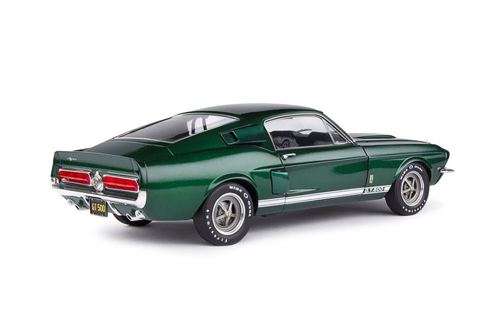 1967 Shelby Mustang GT500, Dark Highland Green - Solido S1802904 - 1/18 scale Diecast Car