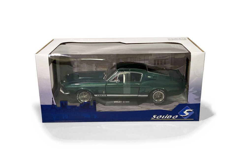 1967 Shelby Mustang GT500, Dark Highland Green - Solido S1802904