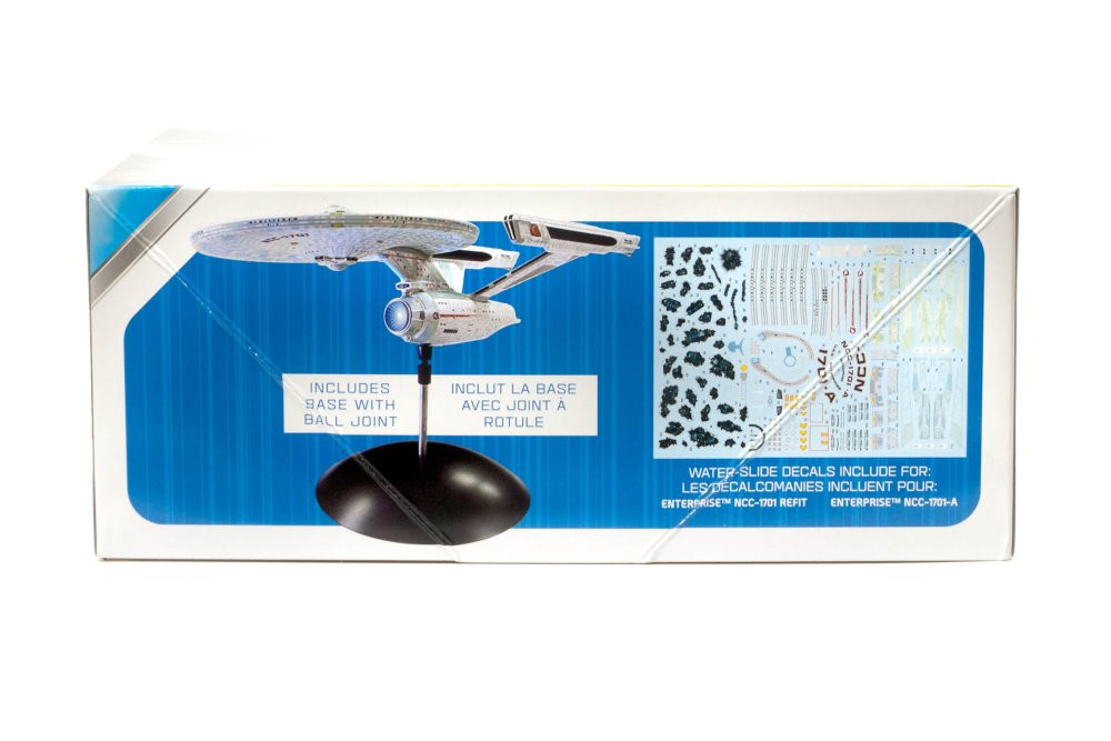 U.S.S. Enterprise NCC-1701 Refit, Star Trek - Polar Lights POL974M - 1/1000 scale Plastic Model Kit