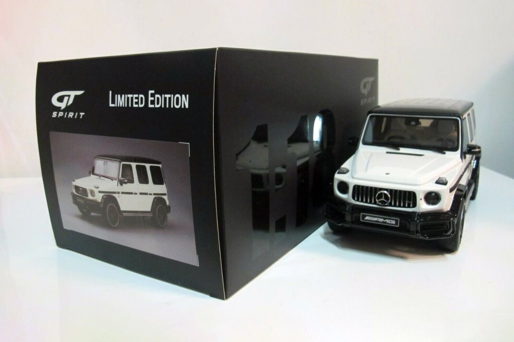 2019 Mercedes-Benz AMG G63, Polar White - GT Spirit GT848 - 1/18