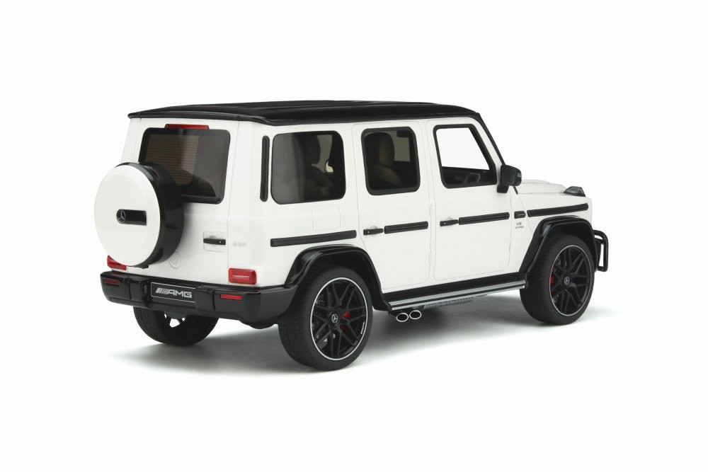 2019 Mercedes-Benz AMG G63, Polar White - GT Spirit GT848 - 1/18 scale  Resin Model Toy Car