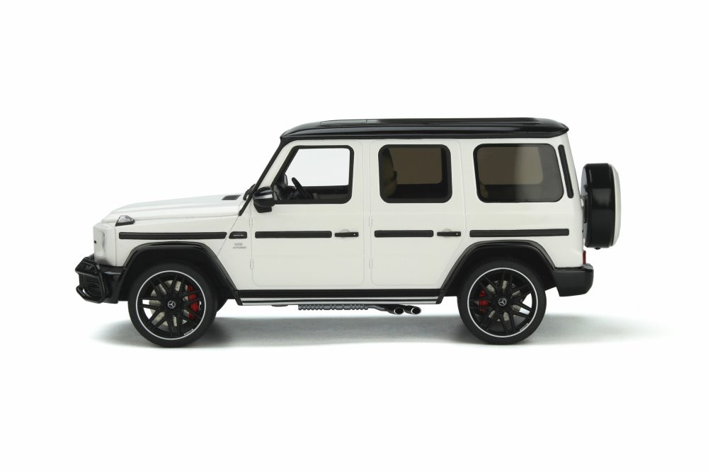 2019 Mercedes-Benz AMG G63, Polar White - GT Spirit GT848 - 1/18 scale  Resin Model Toy Car