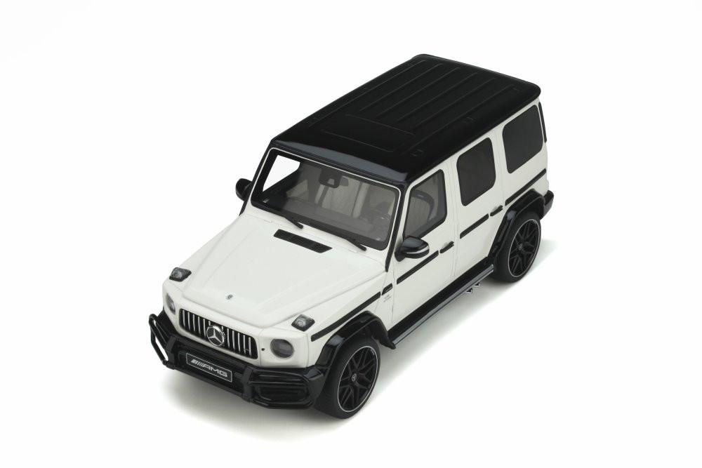 【販売卸売】GTスピリット 1/18 メルセデス AMG G63 2019 (パールホワイト) 国内限定150台 乗用車