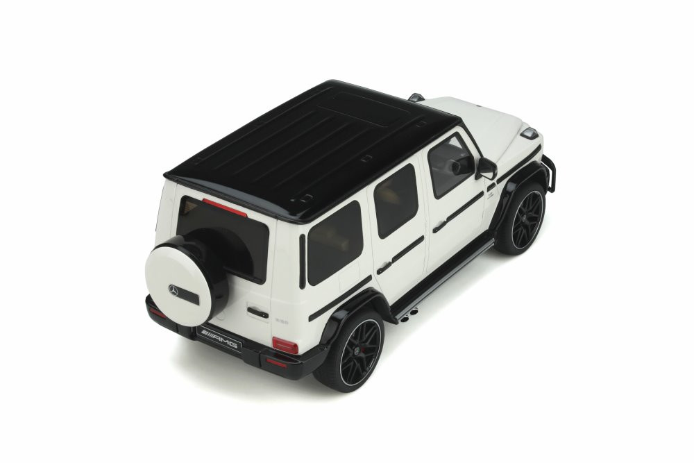 2019 Mercedes-Benz AMG G63, Polar White - GT Spirit GT848 - 1/18