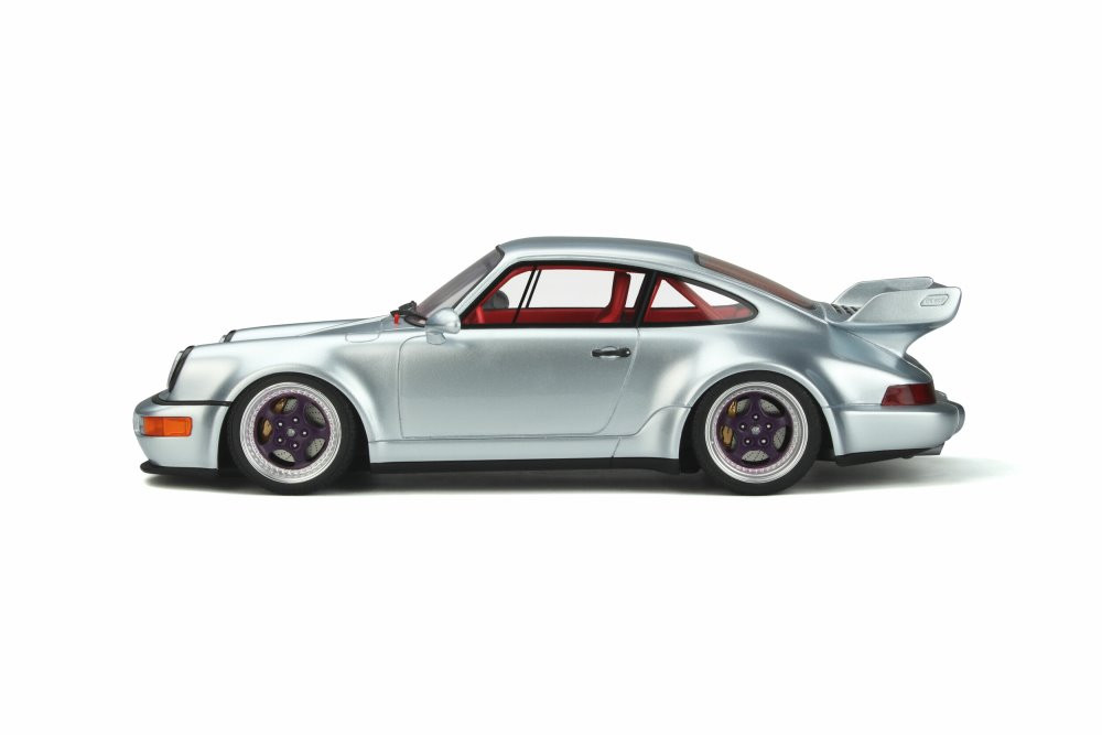 Porsche 964 RS America 1993 jaune GT SPIRIT 1/18 - Collection