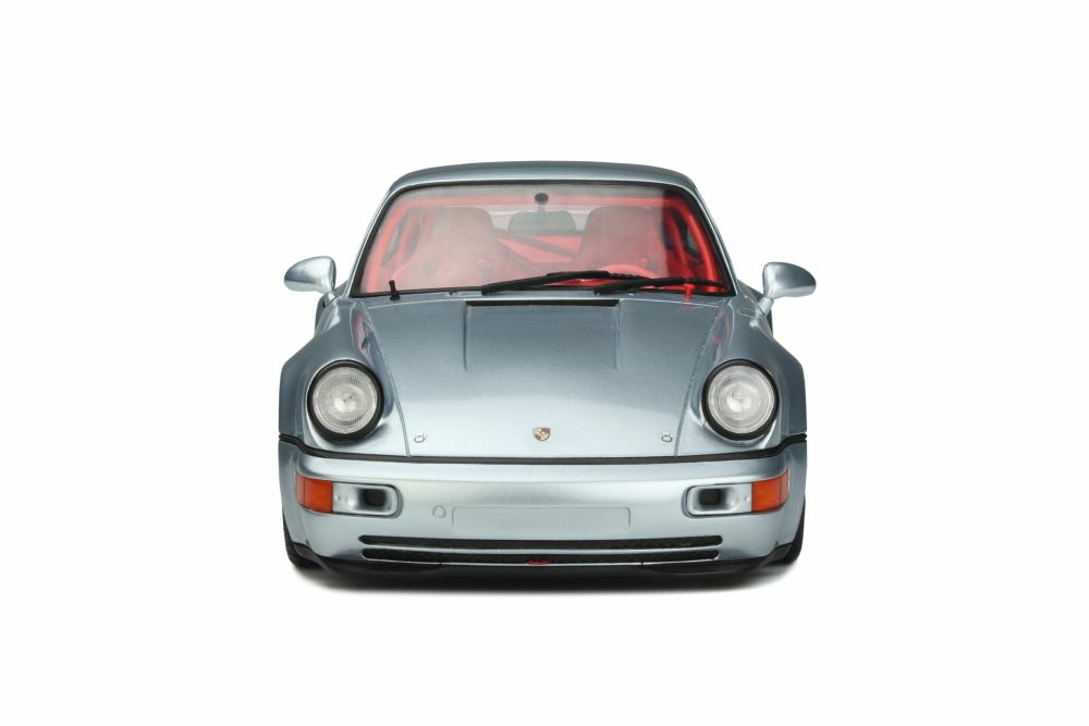 1993 Porsche 911 (964) RSR 3.8, Polar Silver - GT Spirit GT837 - 1/18 scale Resin Model Toy Car