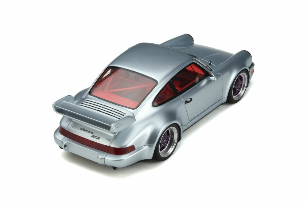 1993 Porsche 911 (964) RSR 3.8, Polar Silver - GT Spirit GT837 - 1/18 scale Resin Model Toy Car