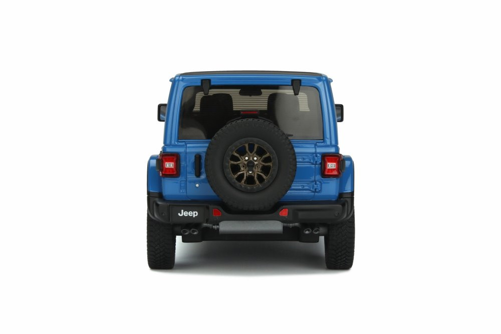 2021 Jeep Wrangler Rubicon 392, Blue with Black - GT Spirit GT371 - 1/18 scale Resin Model Toy Car