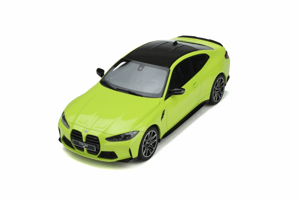 2020 BMW M4 (G82, Sao Paulo Yellow - GT Spirit GT298 - 1/18 scale Resin Model Toy Car