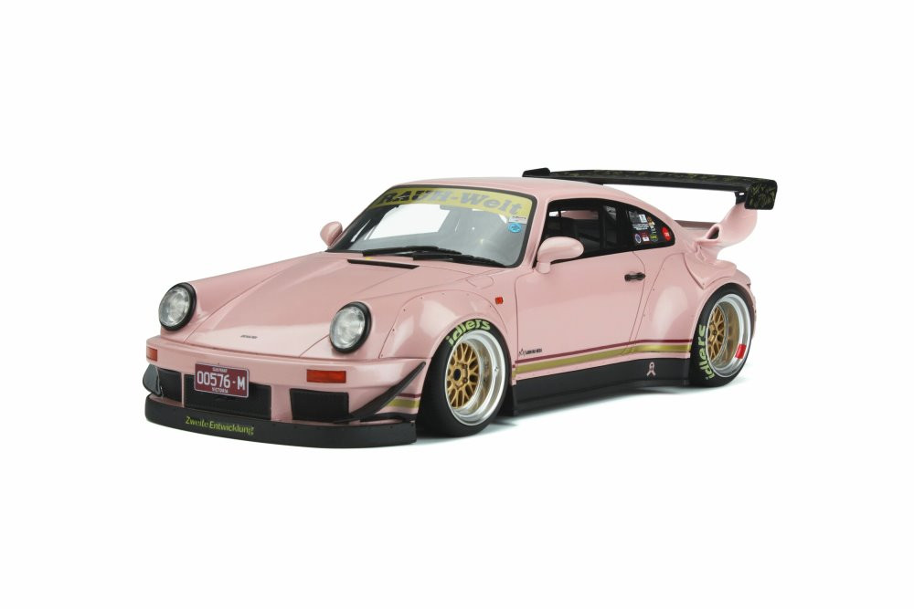 2017 Porsche 911 RWB, Pink - GT Spirit GT361 - 1/18 scale Resin
