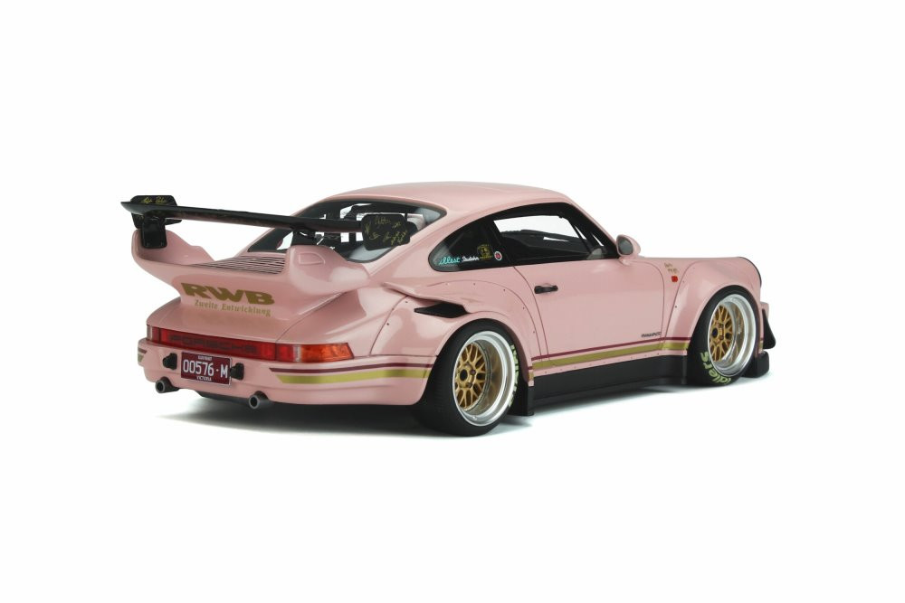 2017 Porsche 911 RWB, Pink - GT Spirit GT361 - 1/18 scale Resin Model Toy Car