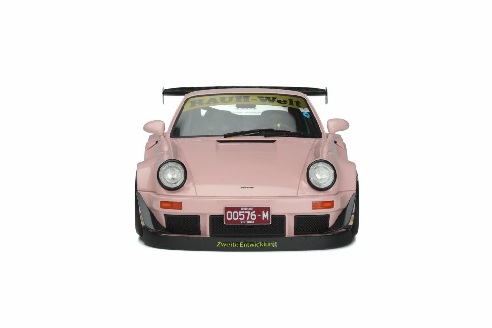 rwb。 GT Porsche 911 RWB Rauh Welt Body Kit Tsubaki Blue, Black Rims