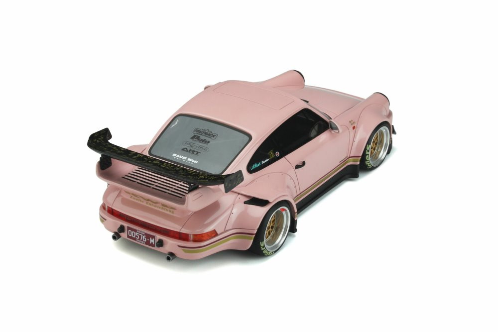 2017 Porsche 911 RWB, Pink - GT Spirit GT361 - 1/18 scale Resin Model Toy Car