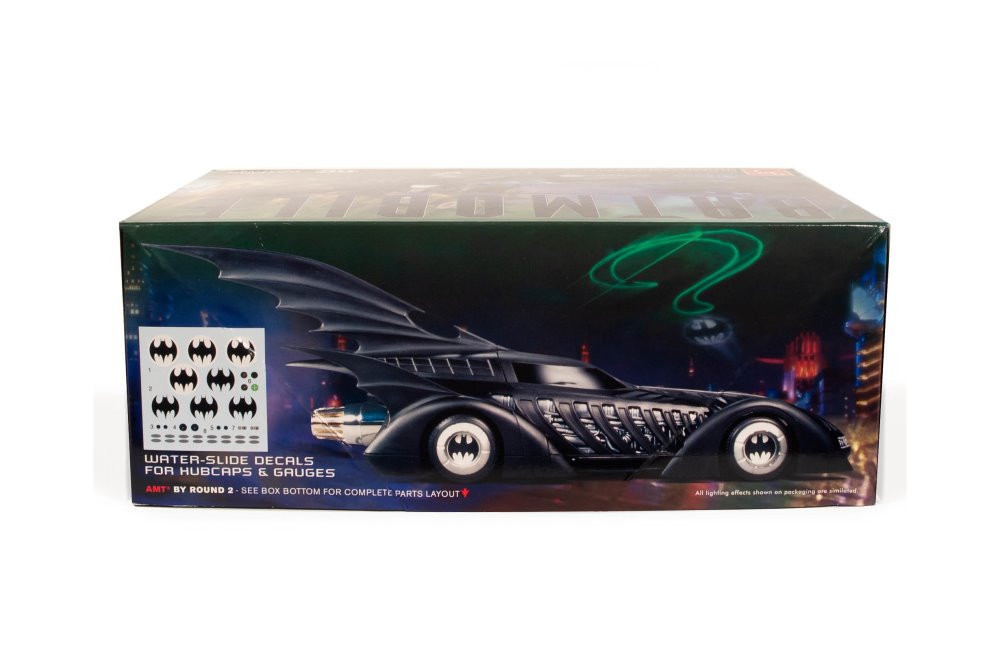 1995 Batmobile, Batman Forever - AMT AMT1240/12 - 1/25 scale Plastic Model Kit
