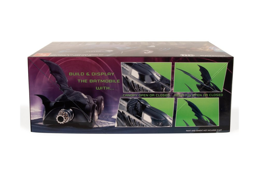 1995 Batmobile, Batman Forever - AMT AMT1240/12 - 1/25 scale Plastic Model Kit