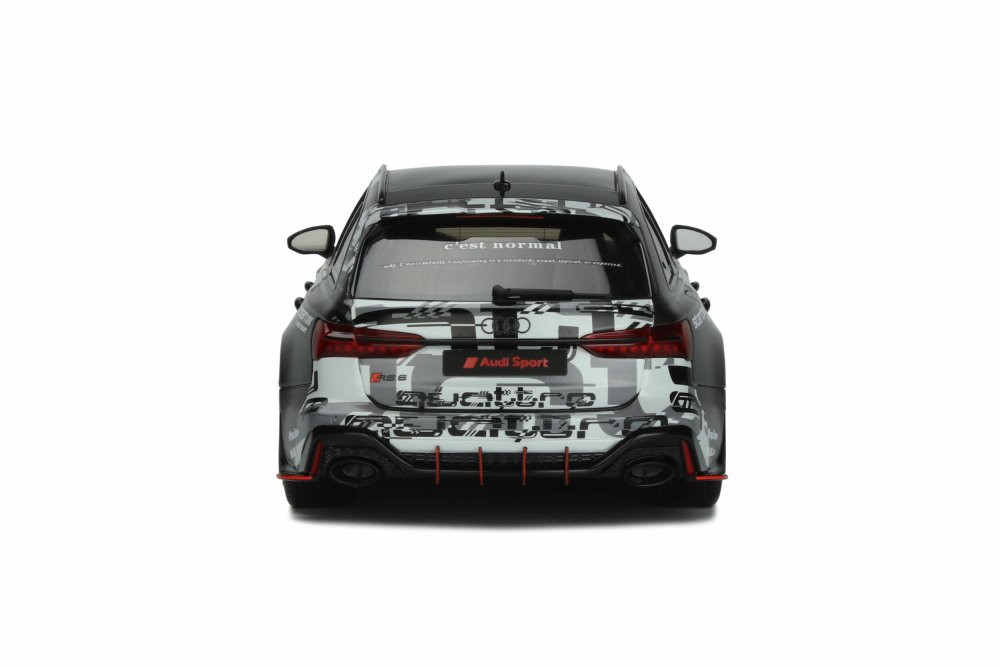 2020 Audi RS 6 (C8), White Camouflage - GT Spirit GT348 - 1/18 scale Resin Model Toy Car