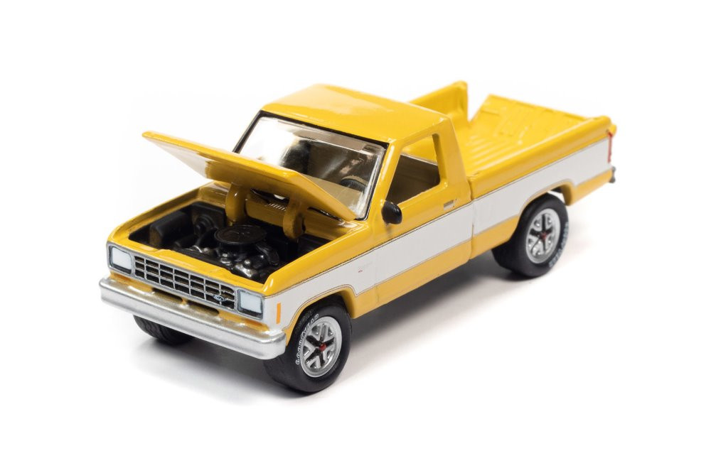 1983 Ford Ranger XL, Yellow - Johnny Lightning JLSP190/24A - 1/64 scale ...