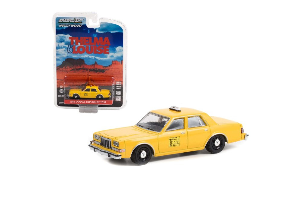 1984 Dodge Diplomat, Thelma & Louise  - Greenlight 44945F/48 - 1/64 scale Diecast Model Toy Car