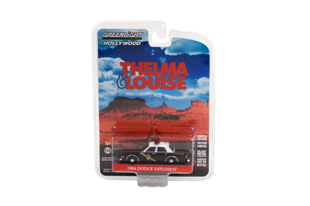 1984 Dodge Diplomat, Thelma & Louise  - Greenlight 44945E/48 - 1/64 scale Diecast Model Toy Car