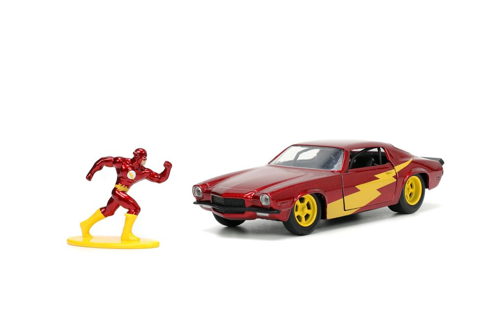 1973 Chevy Camaro w/ The Flash Figurine, The Flash - Jada Toys 33086 - 1/32 scale Diecast Car