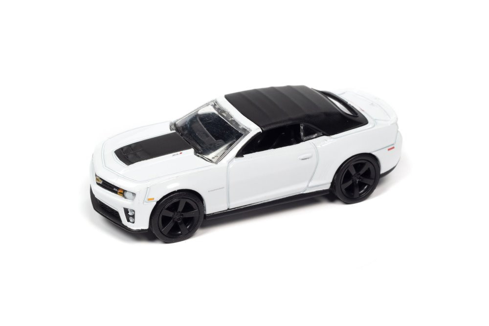 2013 Chevy Camaro ZL1, Summit White - Johnny Lightning JLSP227/24B