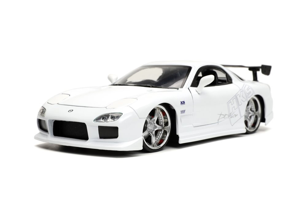 Jada Toys Fast and Furious 1:24 Diecast 93 Mazda RX-7 Vehicle 