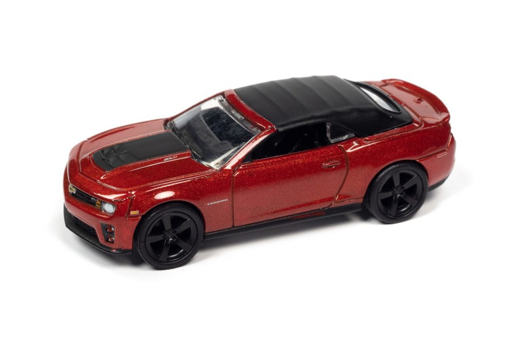 2013 Chevy Camaro ZL1, Inferno Orange - Johnny Lightning JLSP227