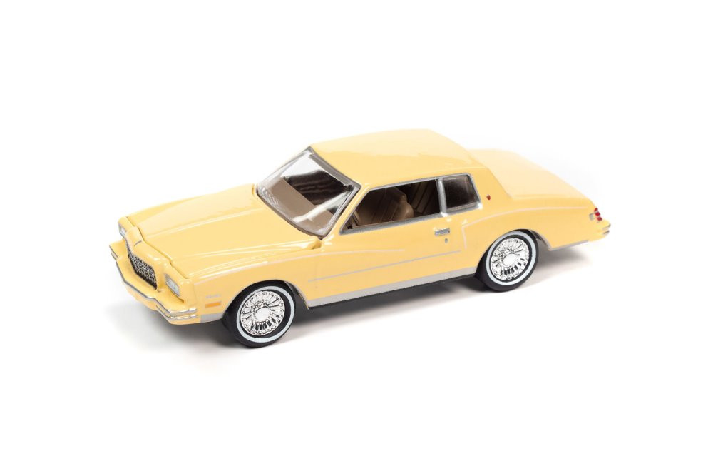 1980 Chevy Monte Carlo, Light Yellow - Johnny Lightning JLSP226
