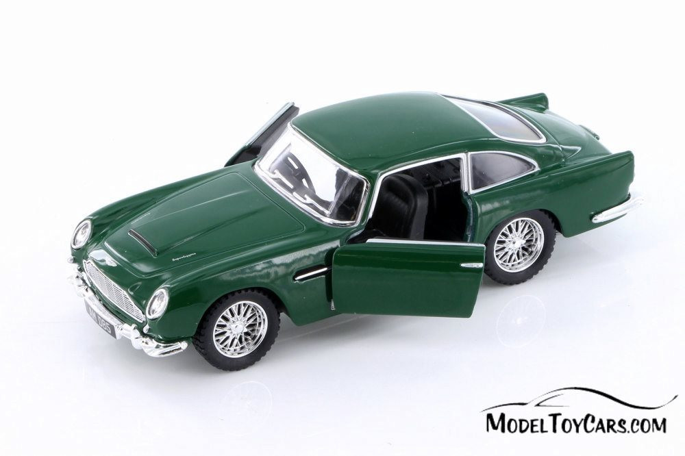 1963 Aston Martin Vulcan Hard Top, Green - Kinsmart 5406D - 1/38 scale Diecast Model Toy Car