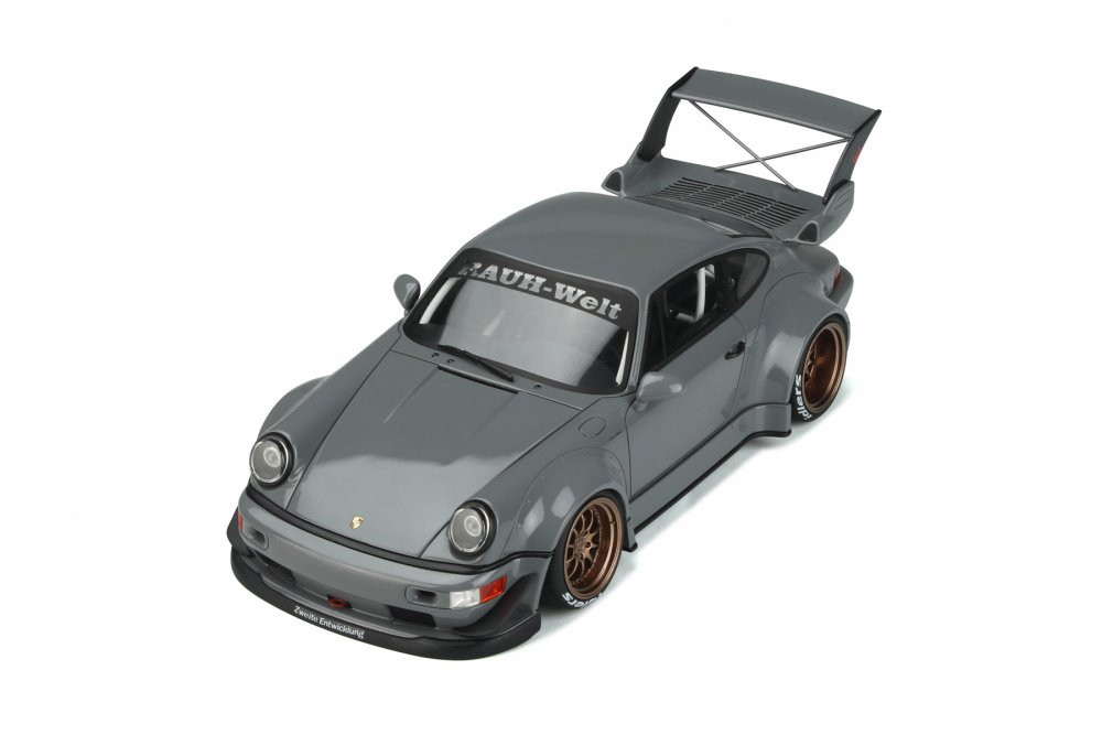 2018 Porsche 911 RWB Body Kit Akiba, Gray - GT Spirit GT840