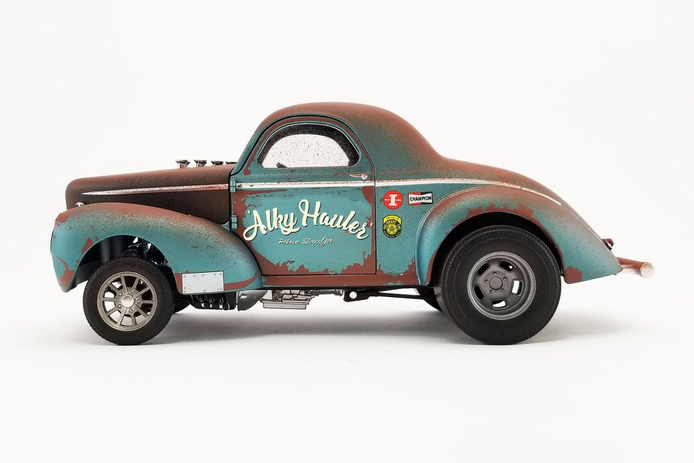 Pork Chop's 1941 Gasser - Alky Hauler (Weathered), Green - Acme
