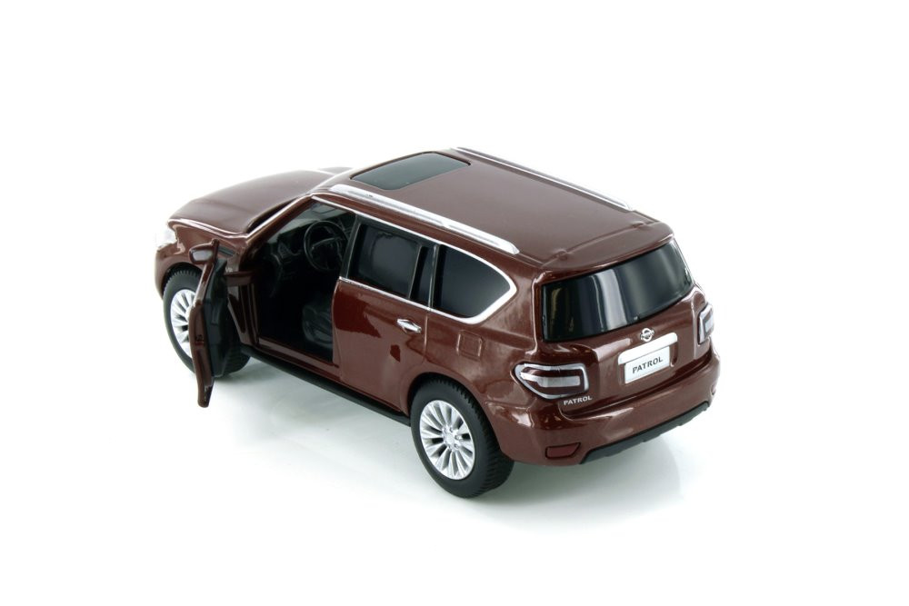 Nissan Patrol Y62, Brown - Tayumo TM15216BR - 1/36 scale Diecast Model Toy Car