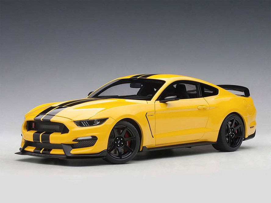 Ford Shelby GT-350R, Triple Yellow with Black Stripes - AUTOart