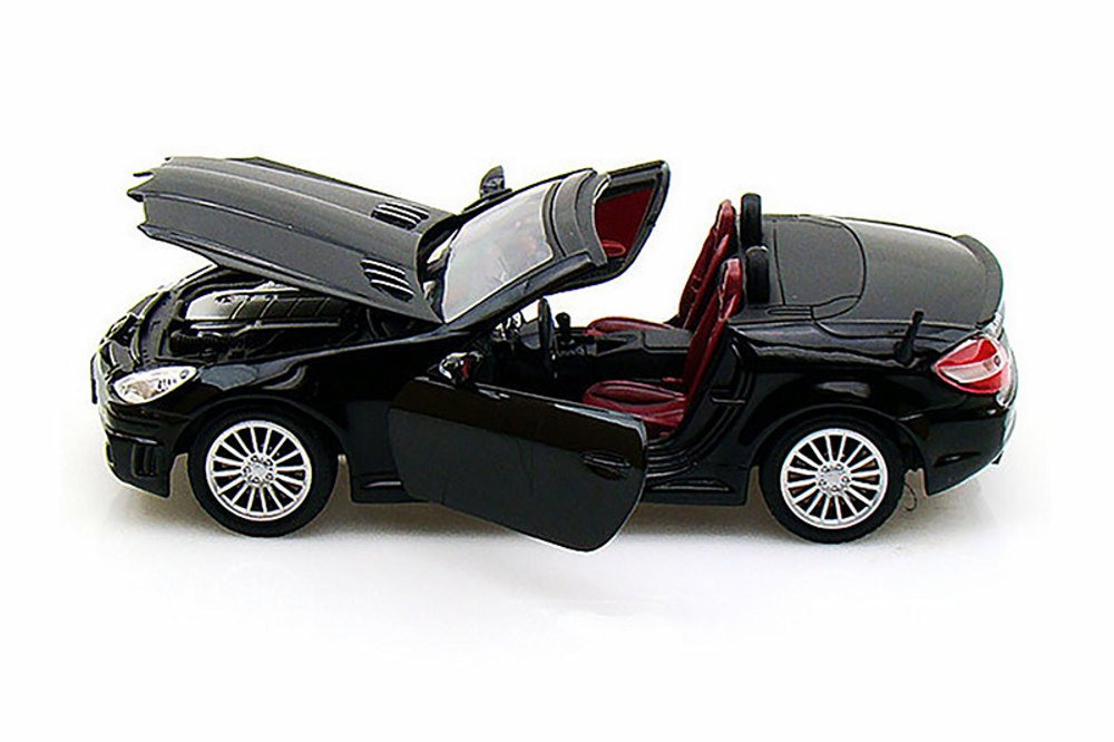 Mercedes Benz SLK55 AMG, Black - Motormax 73292 -1/24 scale