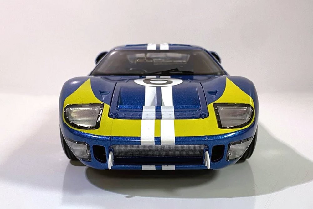 1966 Ford GT-40 MK II Le Mans #6, Blue - Shelby Collectibles SC416BU - 1/18  scale Diecast Car