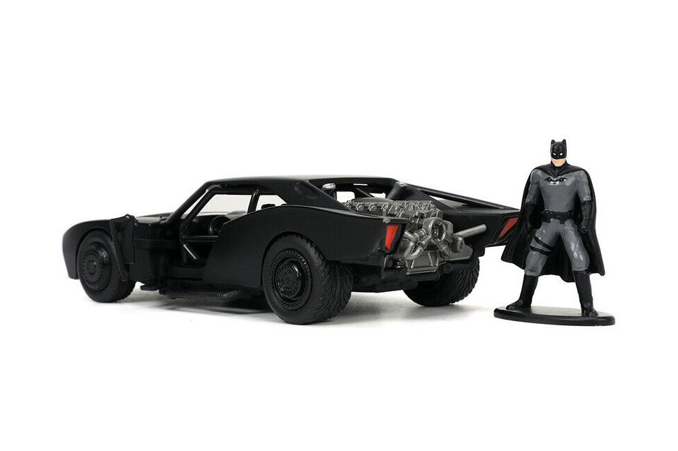 Batmobile with Batman Diecast Figurine, The Batman - Jada Toys