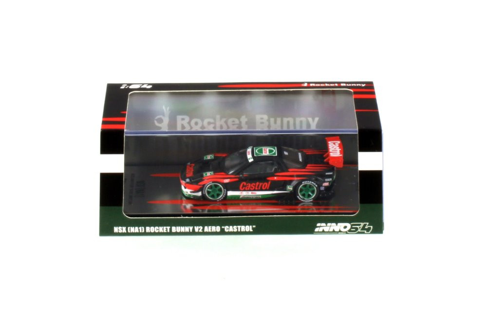 Honda NSX (NA1) Rocket Bunny V2 Aero CASTROL Concept Livery Models 1/64 scale Diecast Car