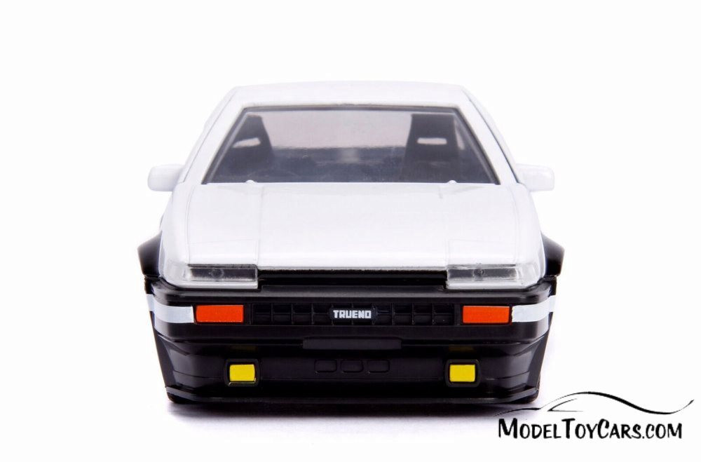 1989 Toyota Corolla Trueno AE86 Hard Top, White - Jada 30882DP1 - 1/32 scale Diecast Model Toy Car