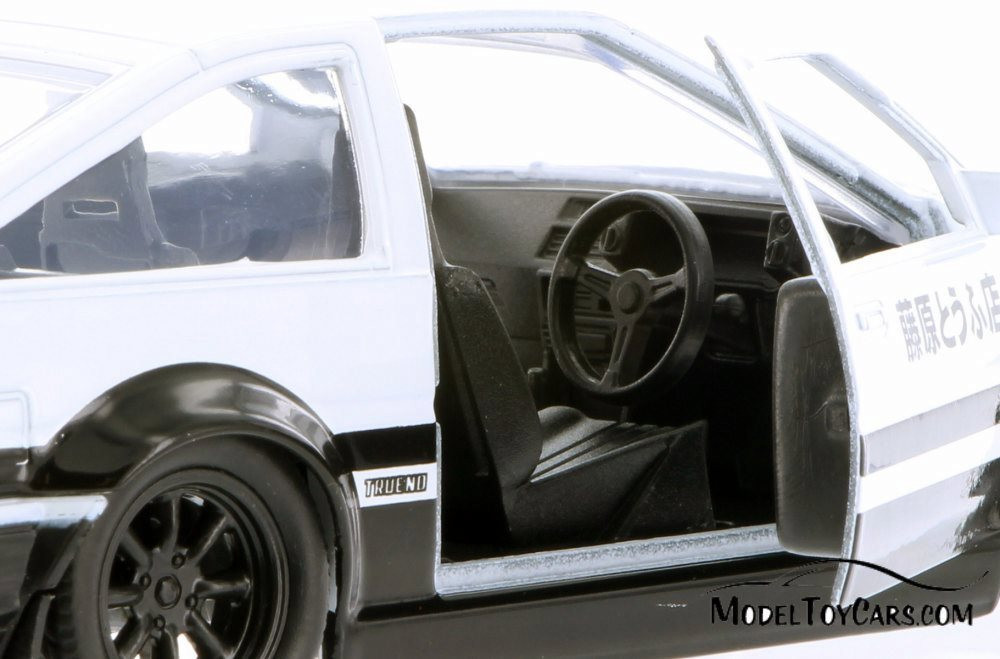 1989 Toyota Corolla Trueno AE86 Hard Top, White - Jada 30882DP1