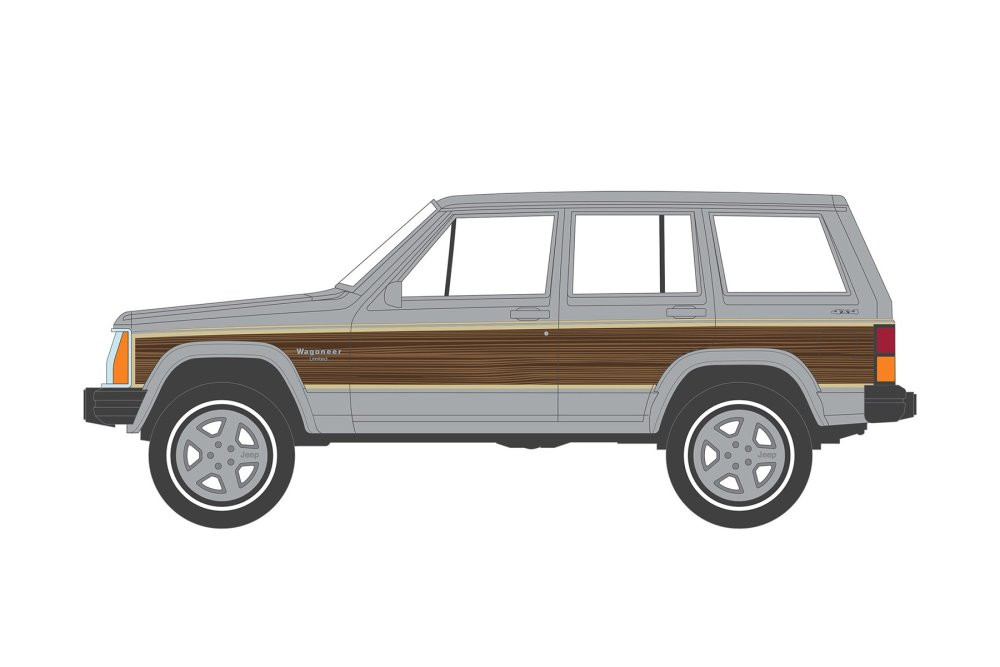 1986 Jeep Cherokee Wagoneer, MacGyver - Greenlight 44940C/48 - 1