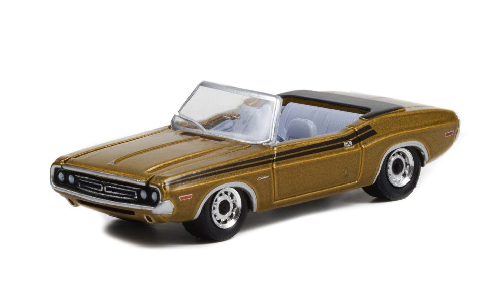 1971 Dodge Challenger 340 Convertible, The Mod Squad - Greenlight 44940A - 1/64 scale Diecast Car