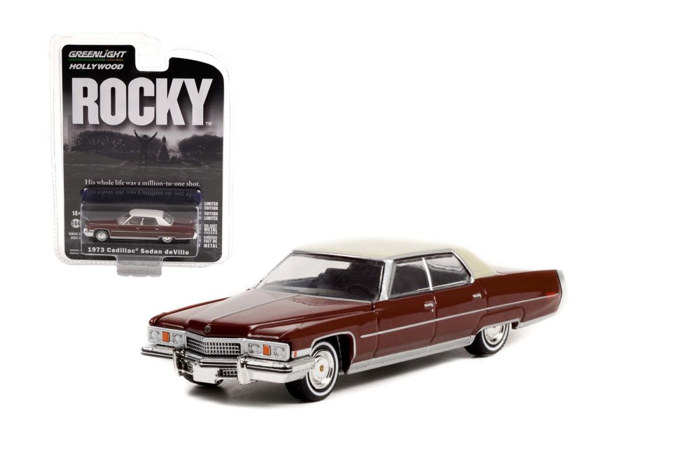 1973 Cadillac Sedan DeVille, Rocky - Greenlight 44950A/48 - 1/64