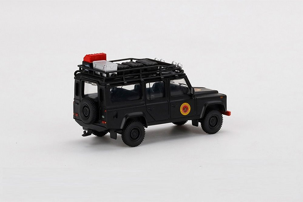 Land Rover Defender 110, Black - Mini GT MGT00158/48 - 1/64 scale