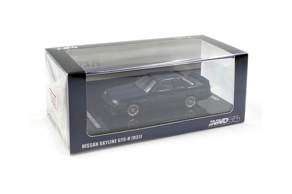 1987 Nissan Skyline GTS-R (R31), Dark Blue - Inno Models