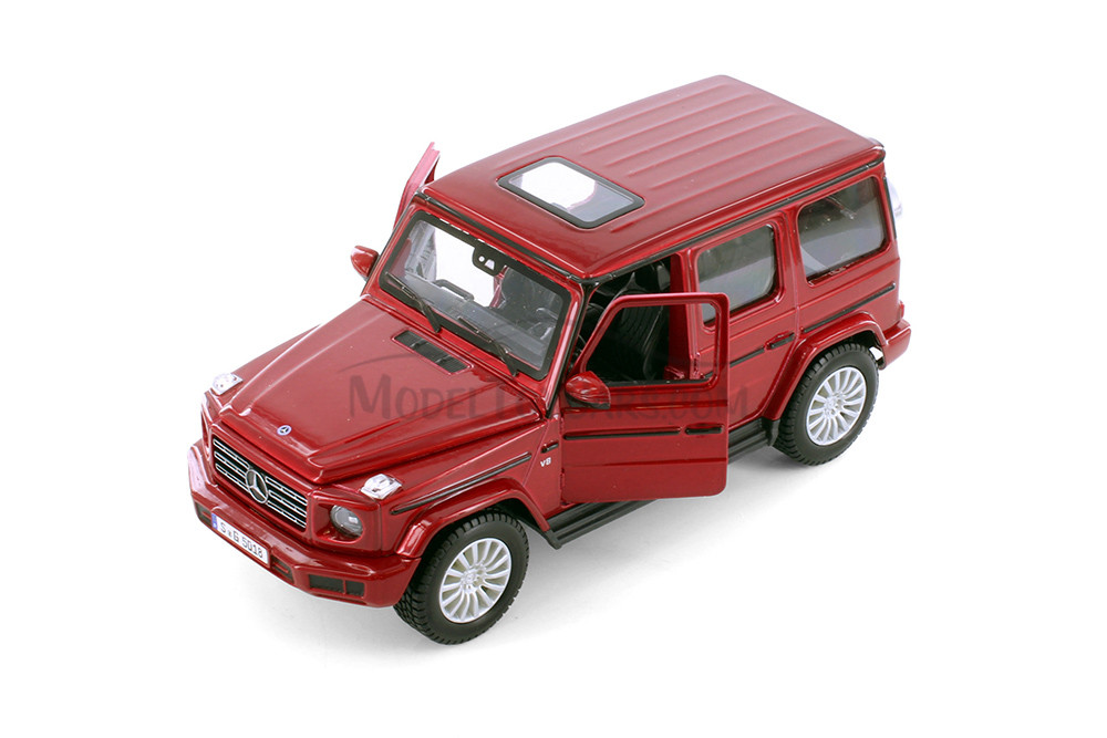 2019 Mercedes-Benz G-Class, Red - Maisto 31531R - 1/25 scale Diecast Model Toy Car