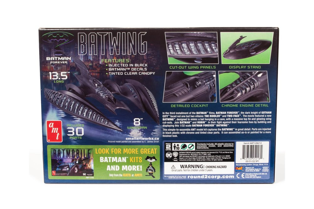 Batman Forever Batwing, Batman Forever - AMT AMT1290/12 - 1/32