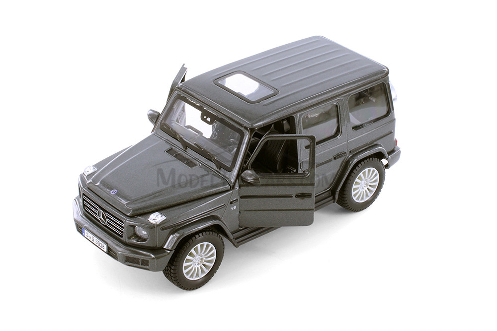 2019 Mercedes-Benz G-Class, Gray - Maisto 31531GY - 1/25 scale Diecast Model Toy Car