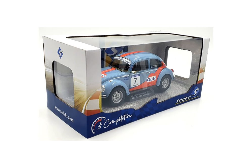 2019 Volkswagen Beetle 1303, #7 Mathias Fahlke - Solido S1800517 - 1/18 scale Diecast Car